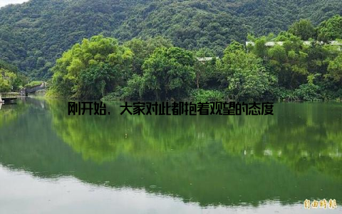 刚开始, 大家对此都抱着观望的态度