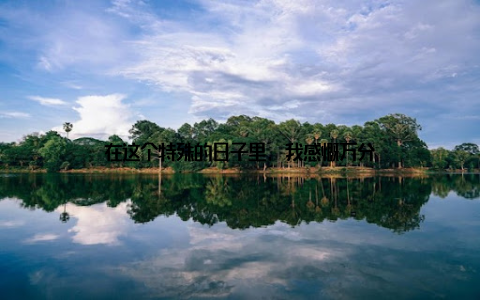 在这个特殊的日子里, 我感慨万分